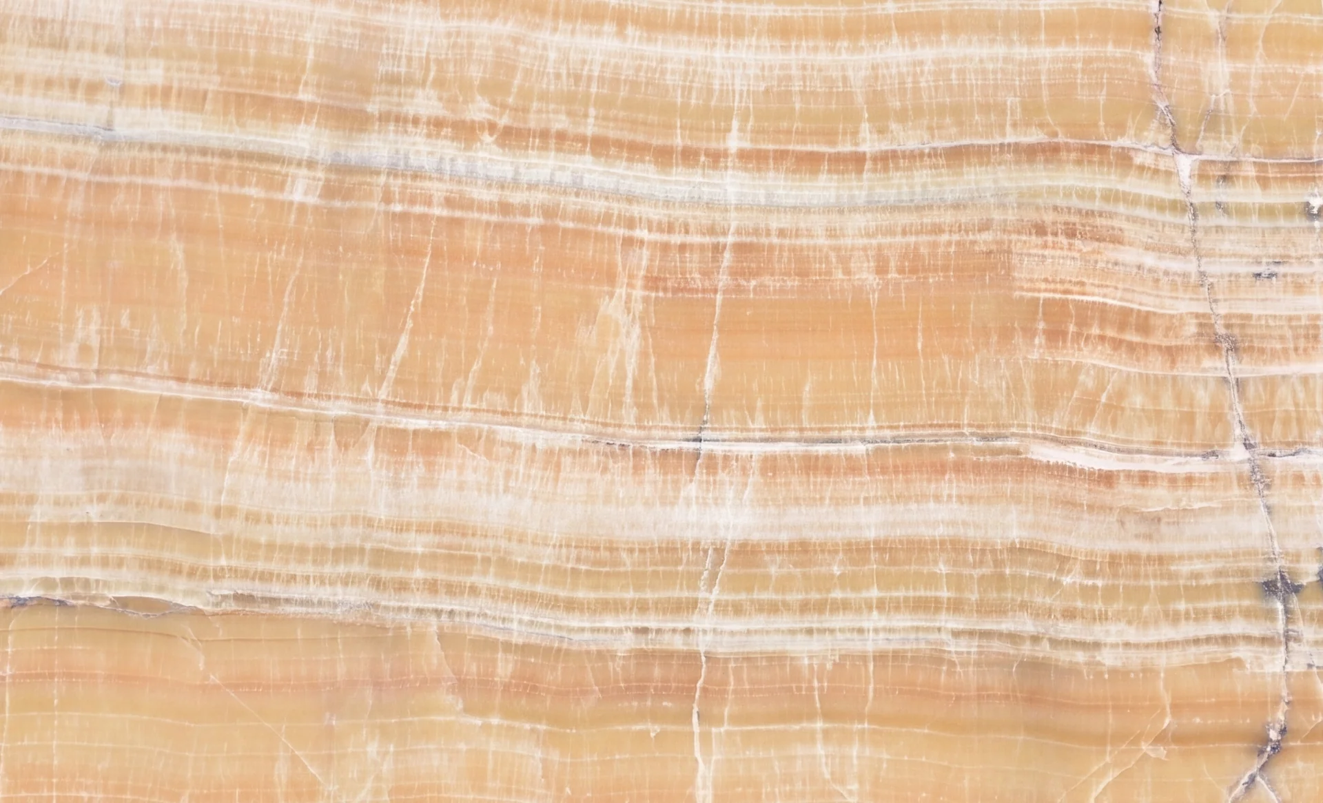 Honey Onyx Vein Cut Slab