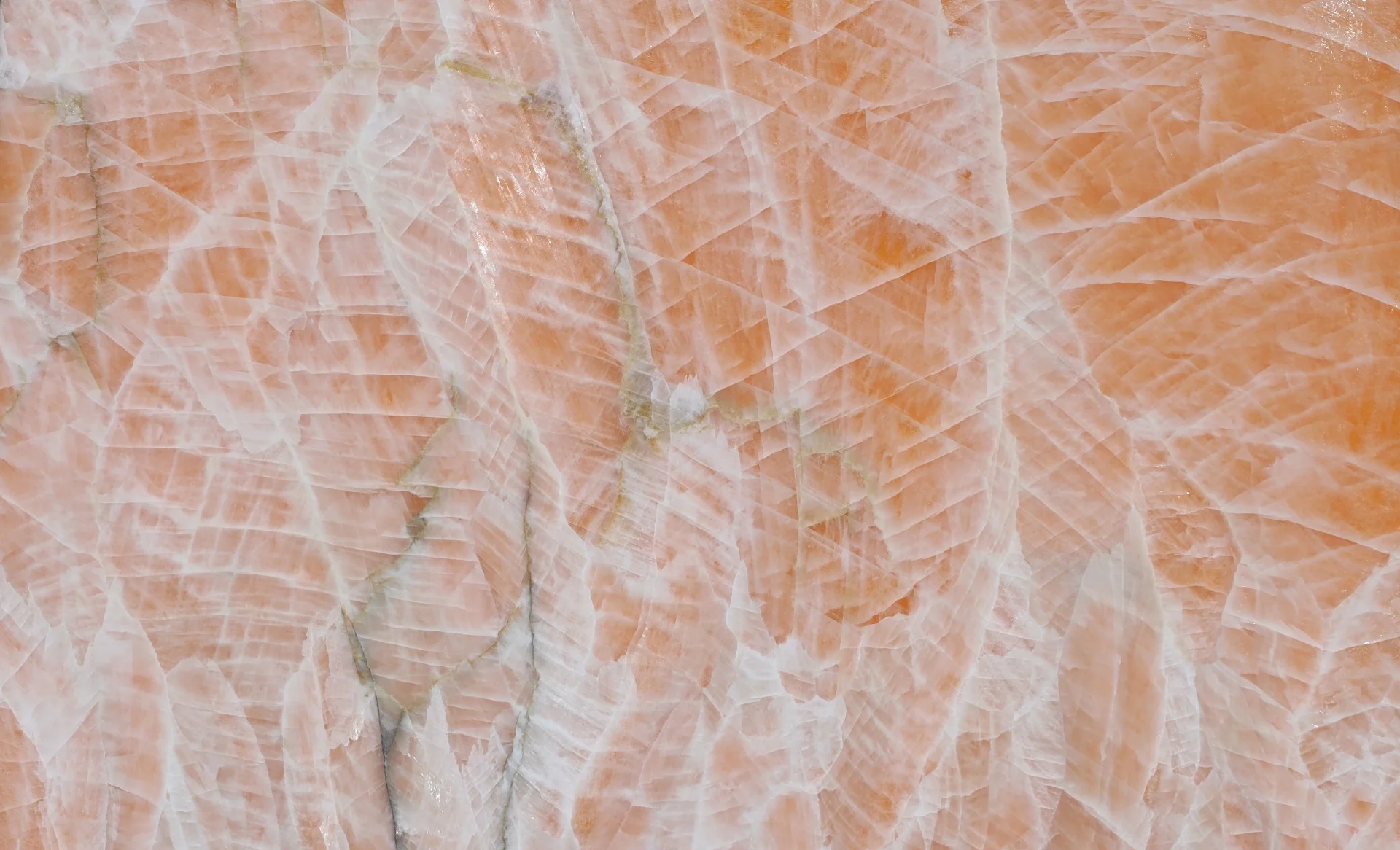 Orange Ice Onyx Slab