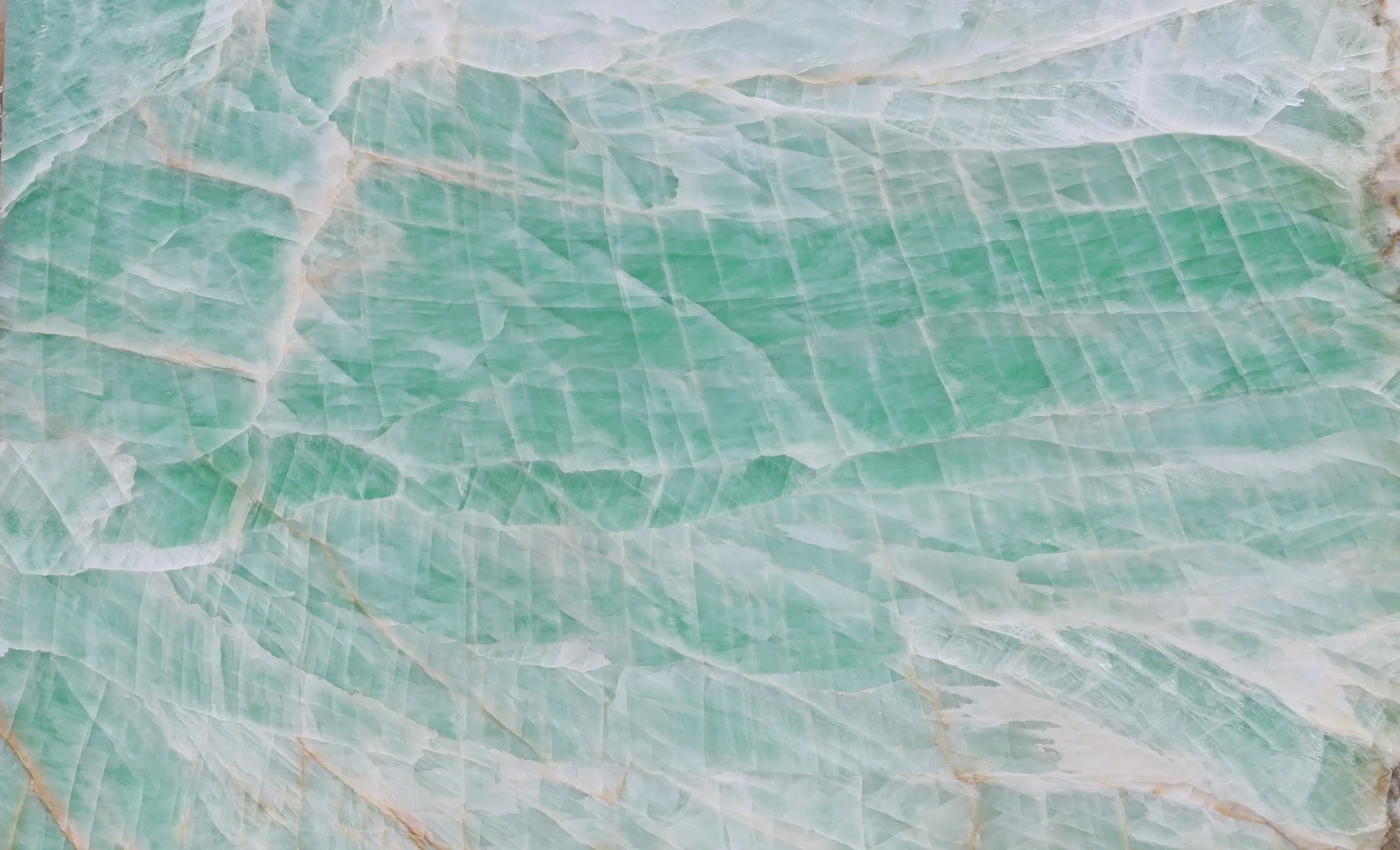 Green Ice Onyx Slab