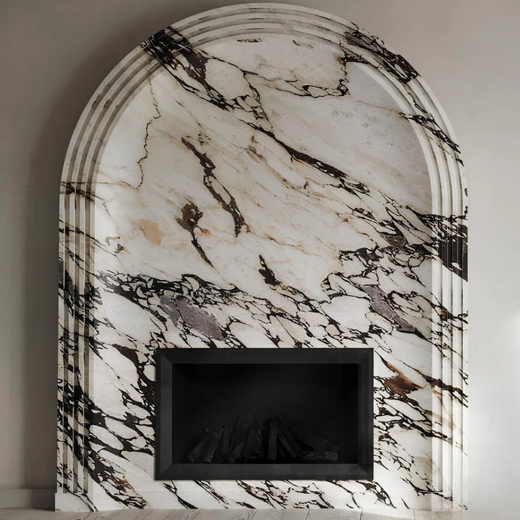 Arched Surround Fireplace