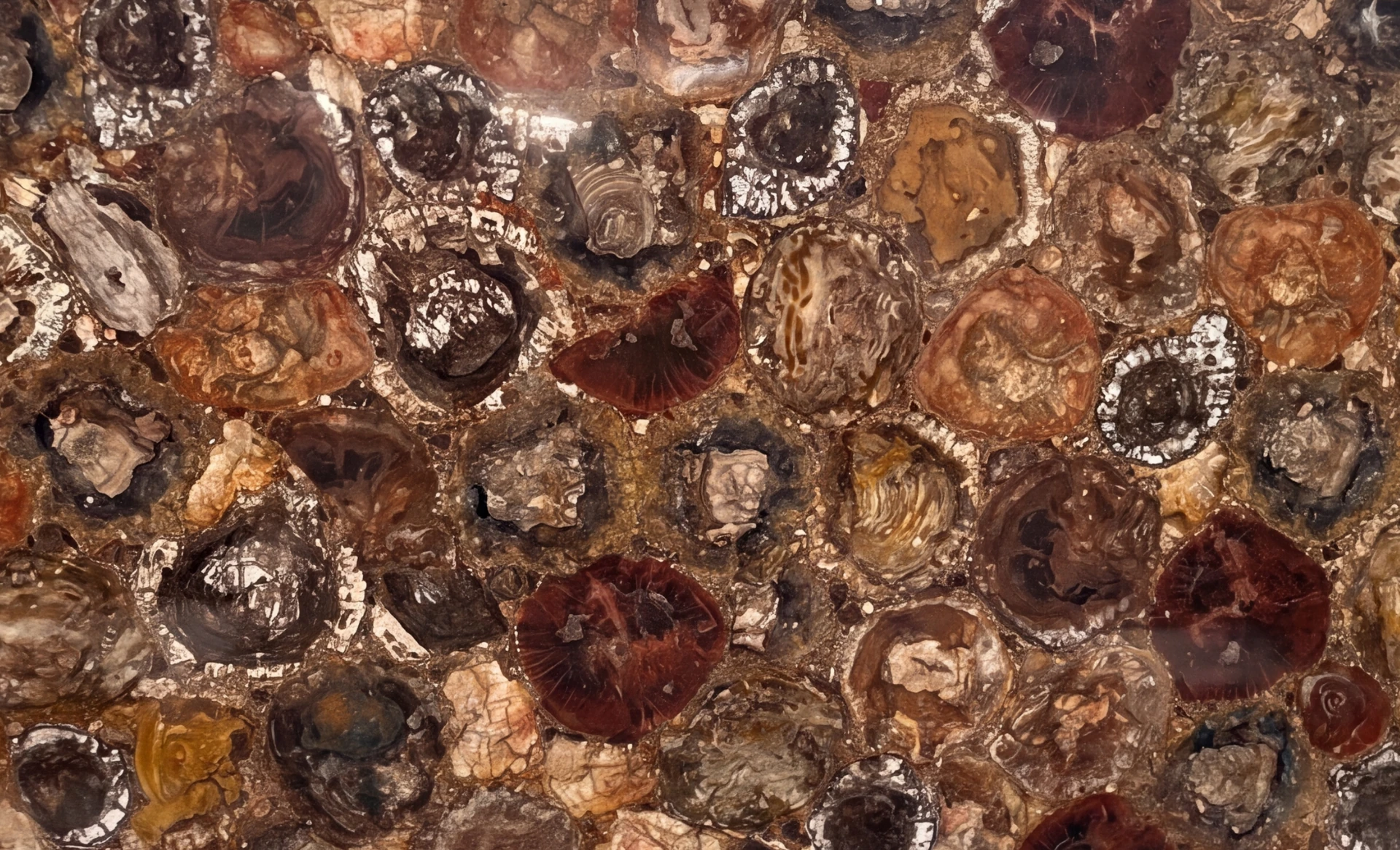 Petrified Wood Akik Plaka