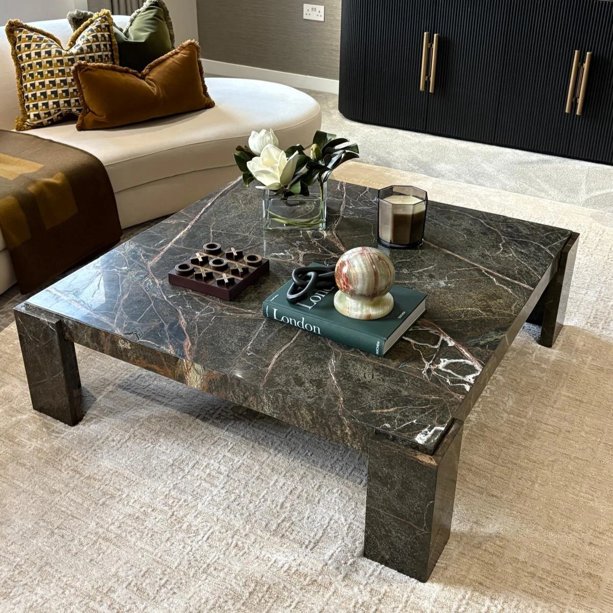 Four-Leg Square Coffee Table thumbnail 2