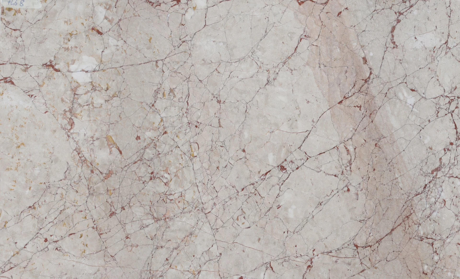 Rosalia Light Beige Marble Slab