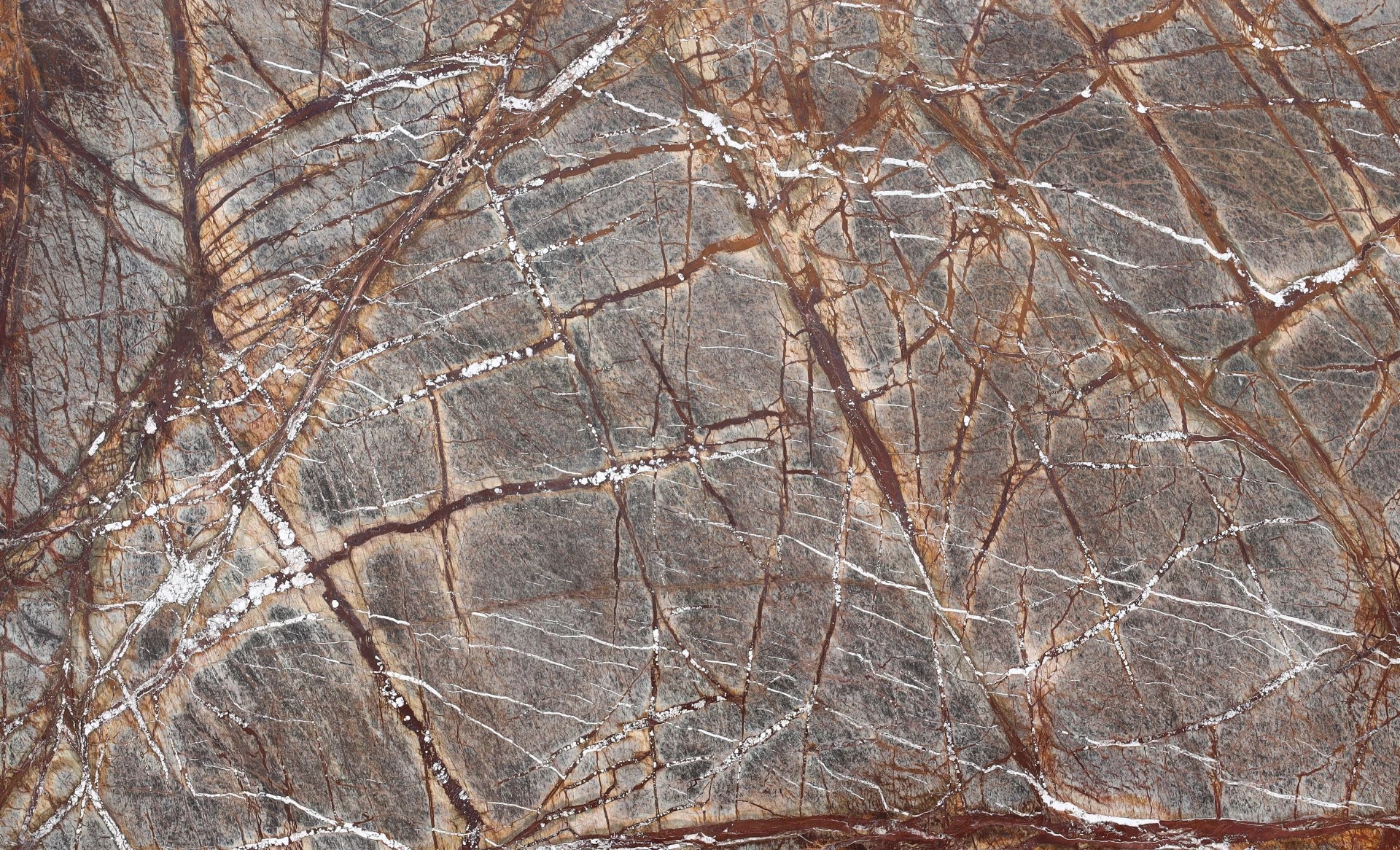 Rain Forest Brown Marble Slab