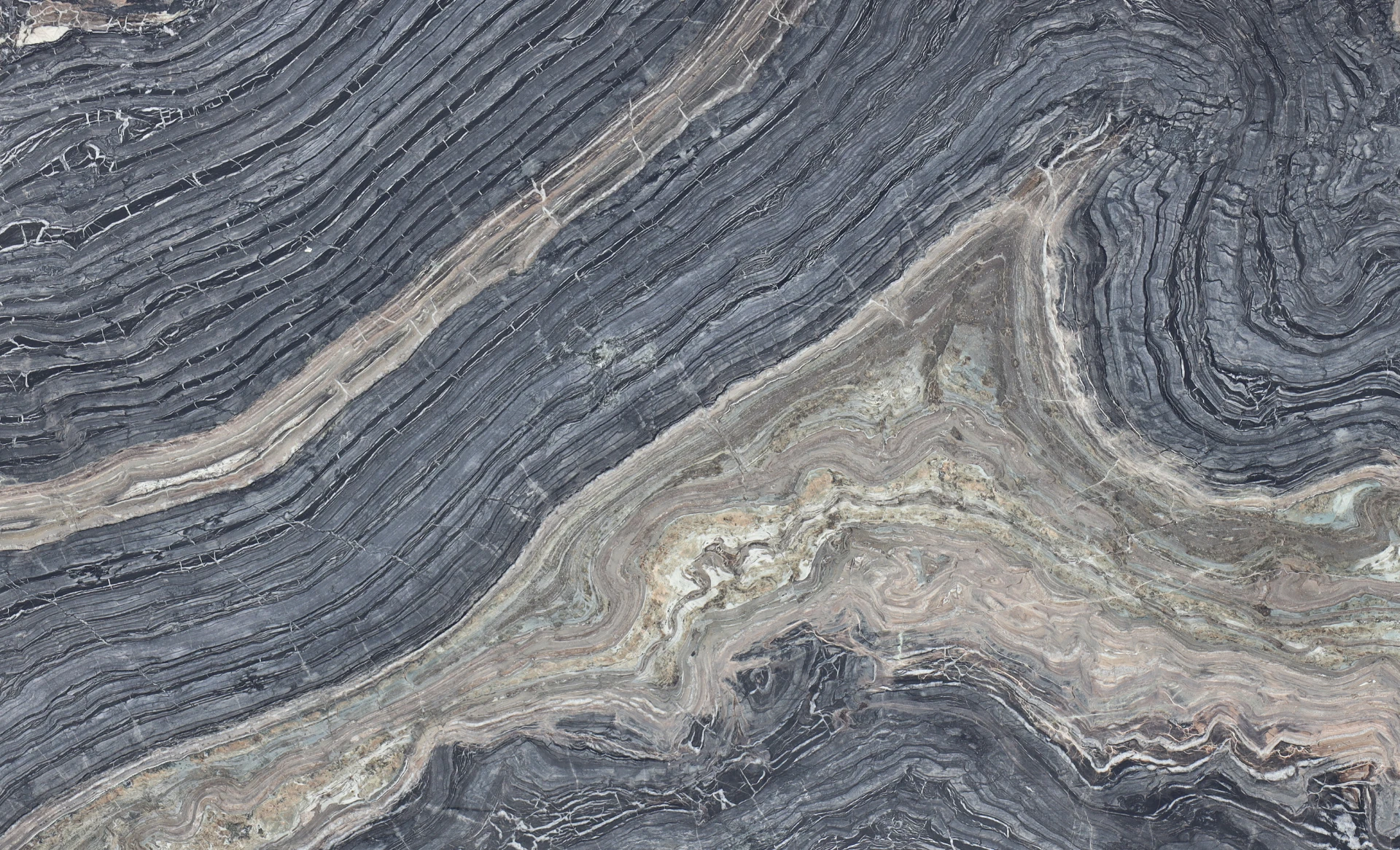 Silver Wave Marmorplatte thumbnail 3