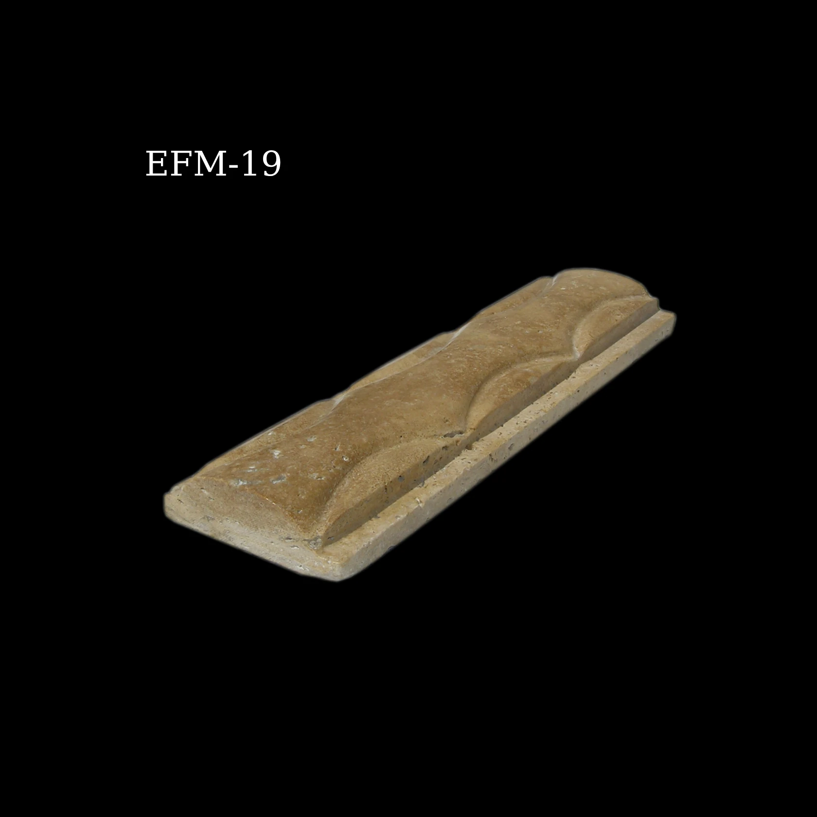 Warm Tan Double-Roll Architectural Moulding