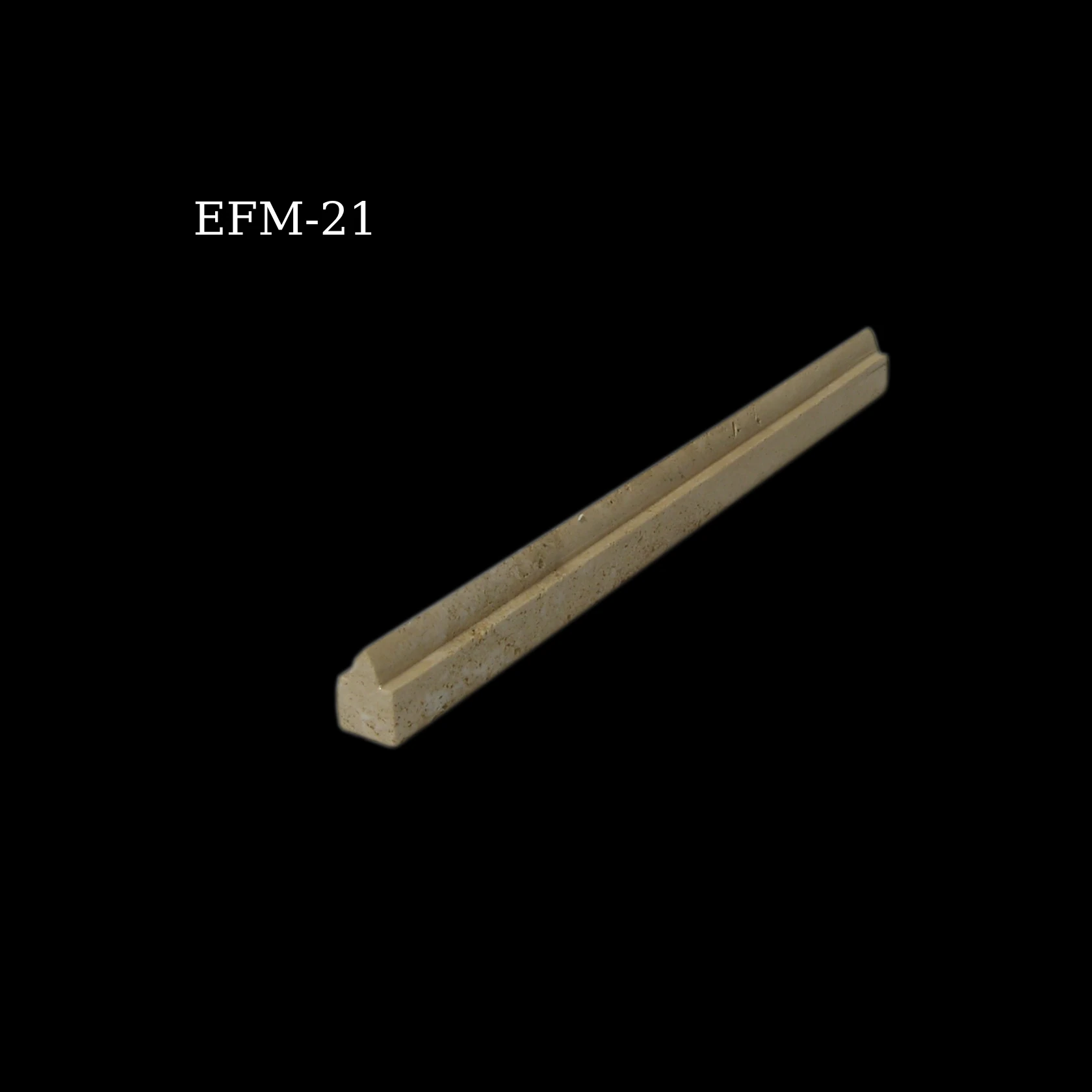 Beige Recessed Linear Channel Moulding