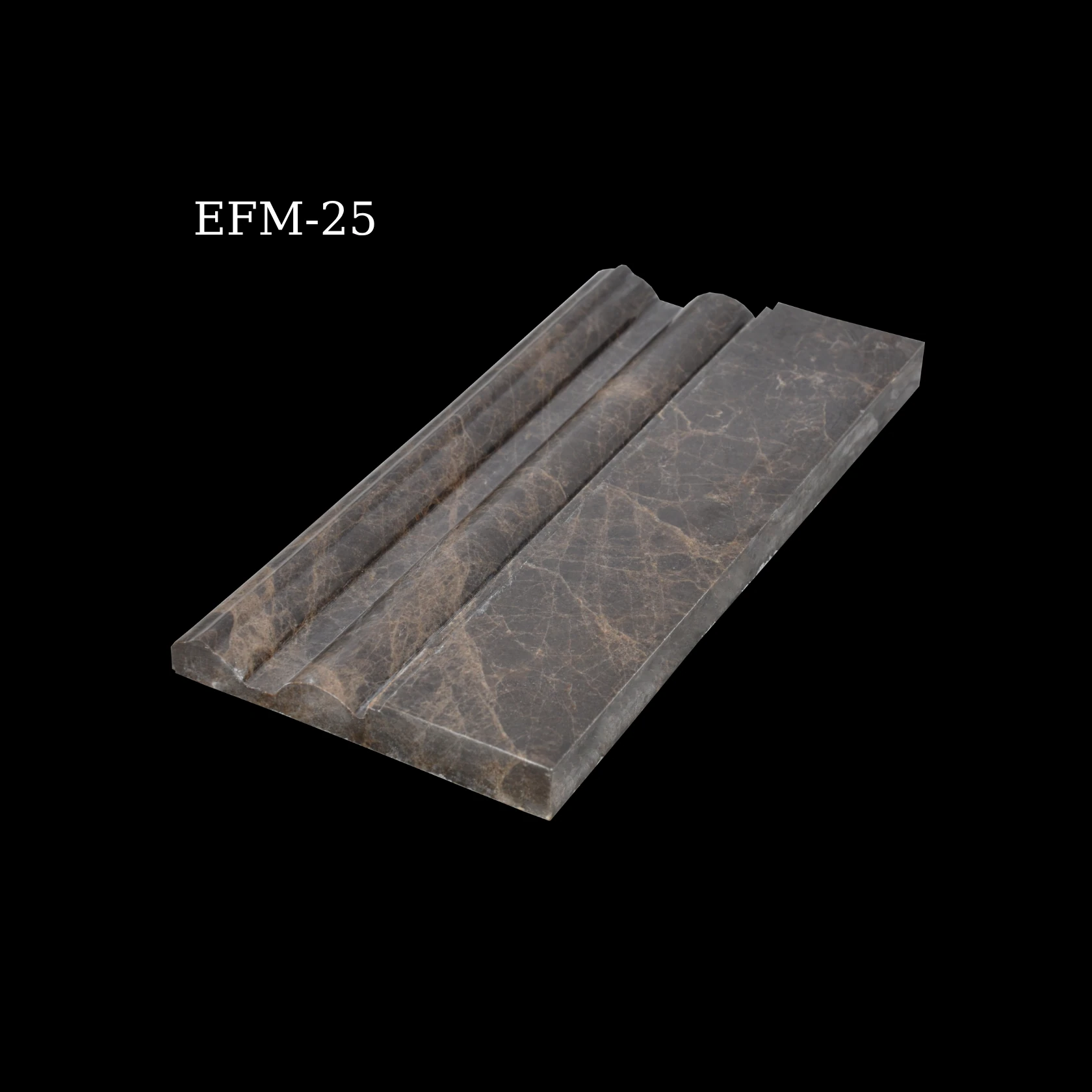 Brown Double Ridge Lineare Profilleiste