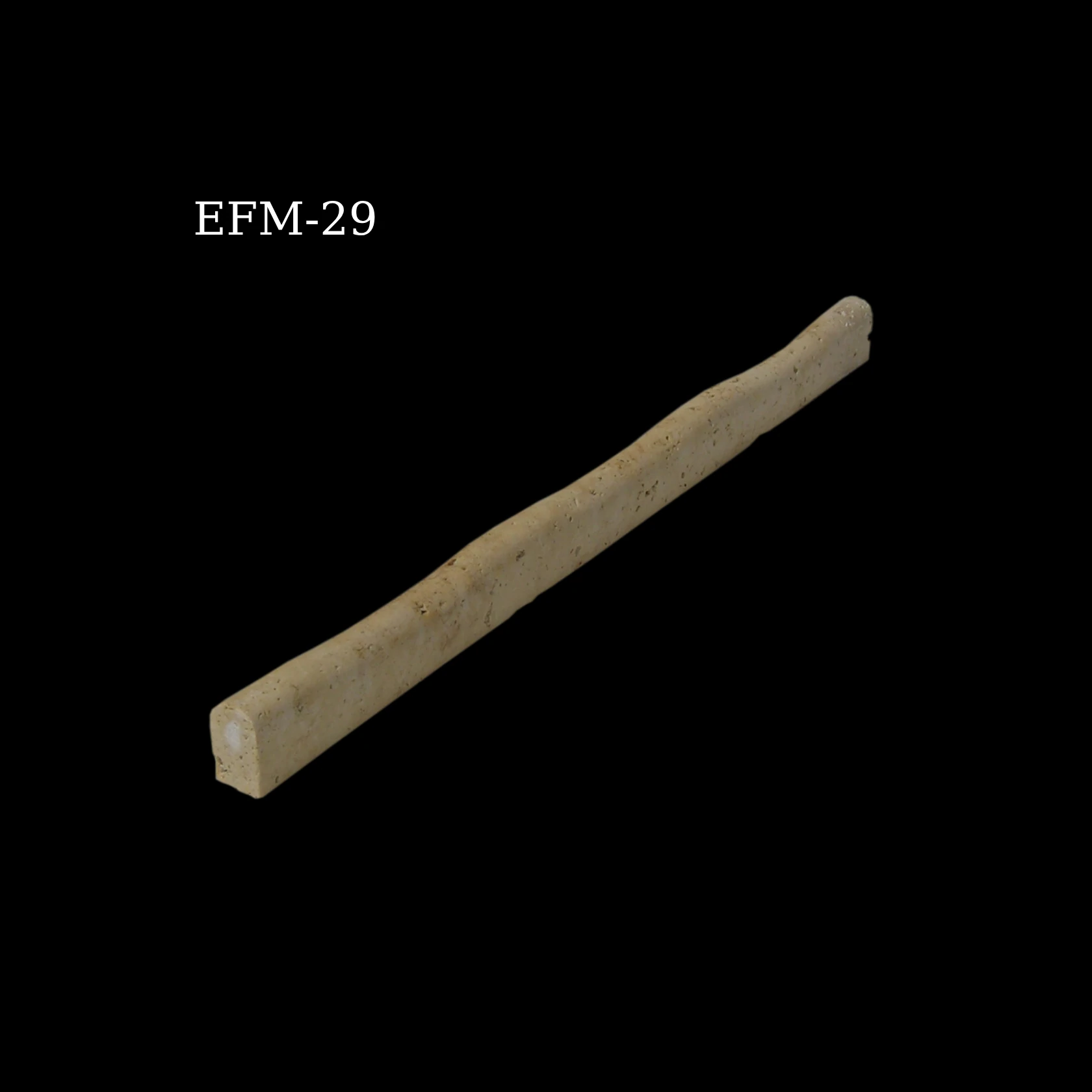 Beige Rounded Bullnose Pencil Moulding