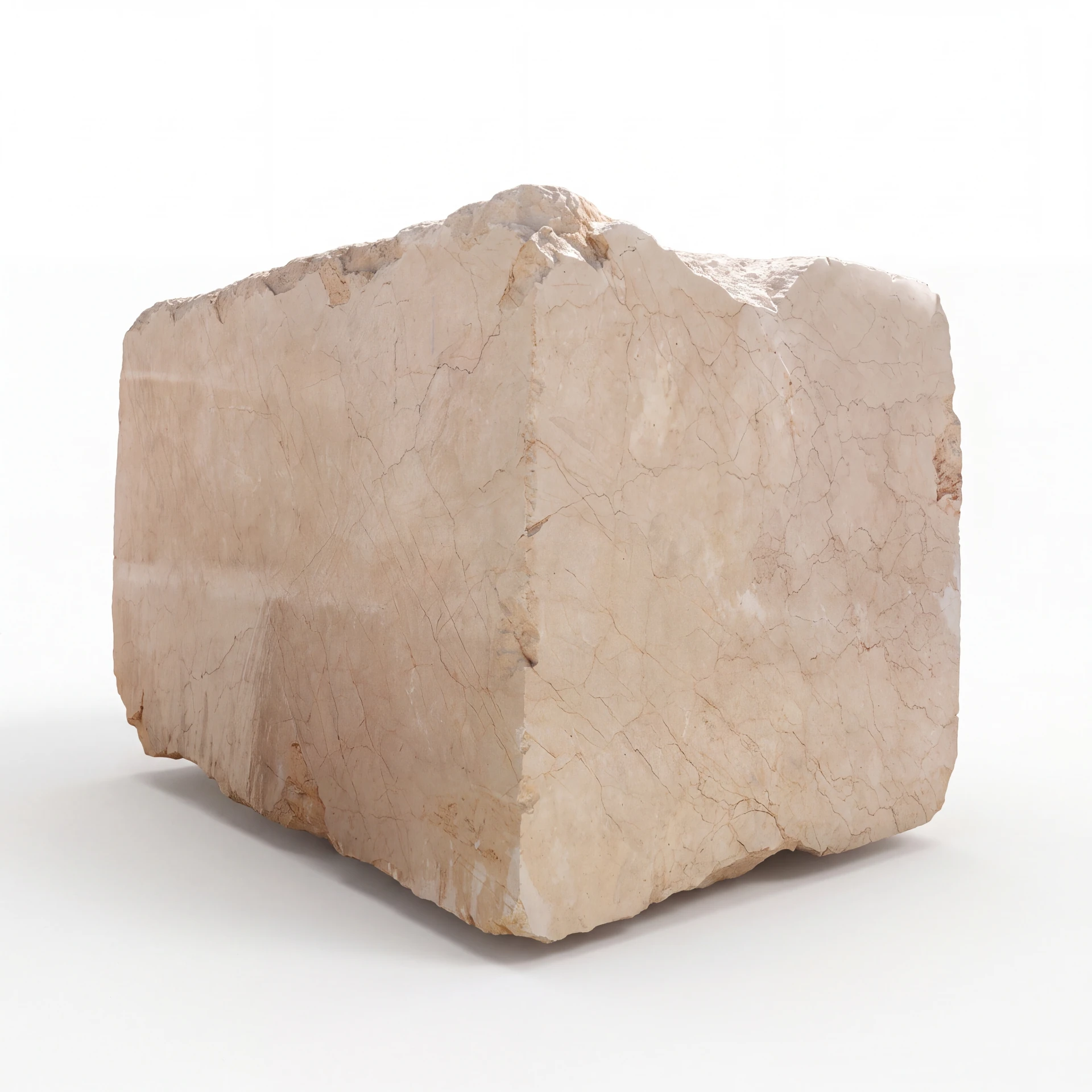 Rosalia Beige Marble Block