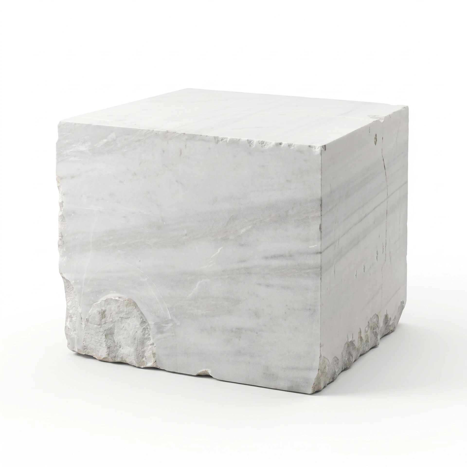 Marmara White Marble Block