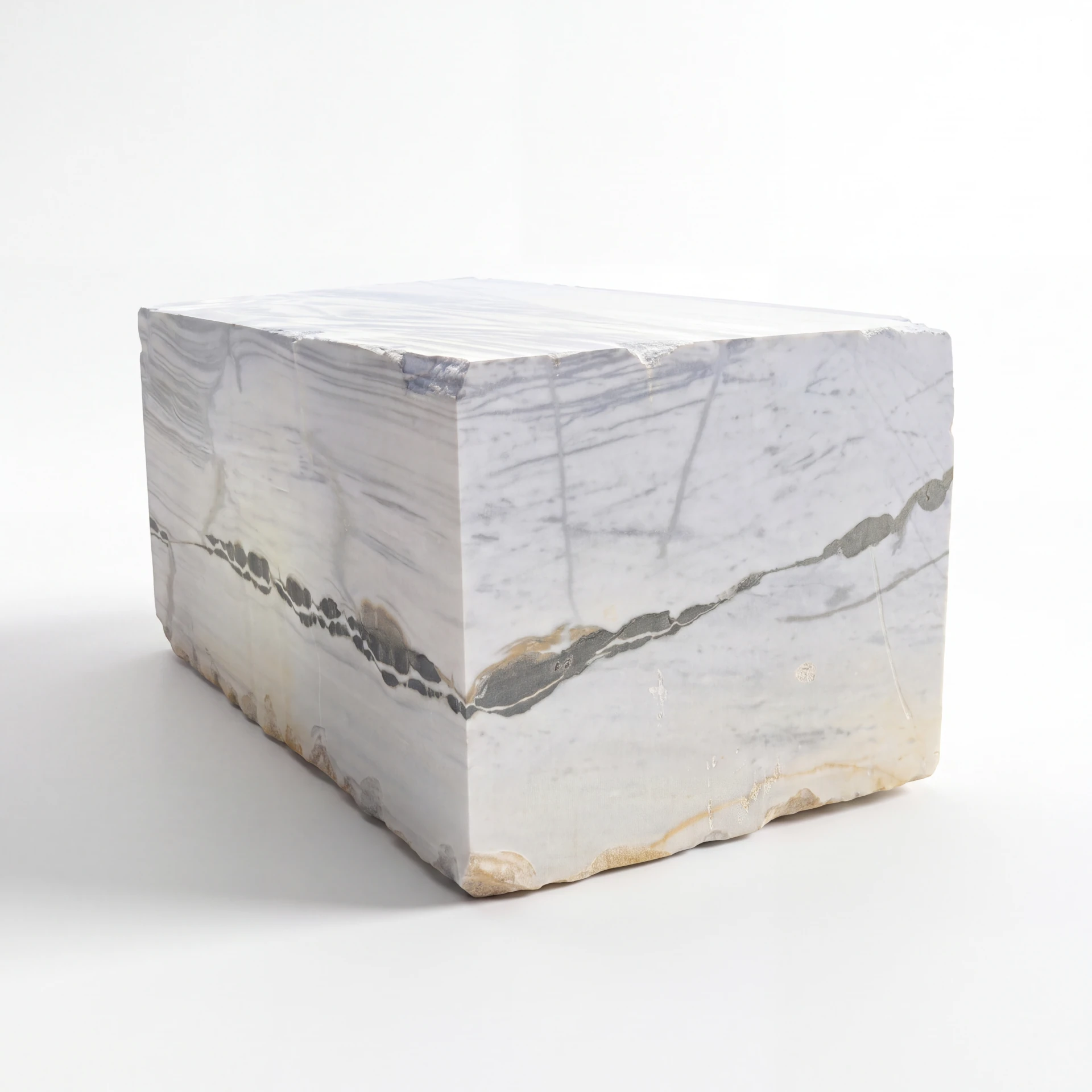 Panda White Marmor Rohblock thumbnail 2