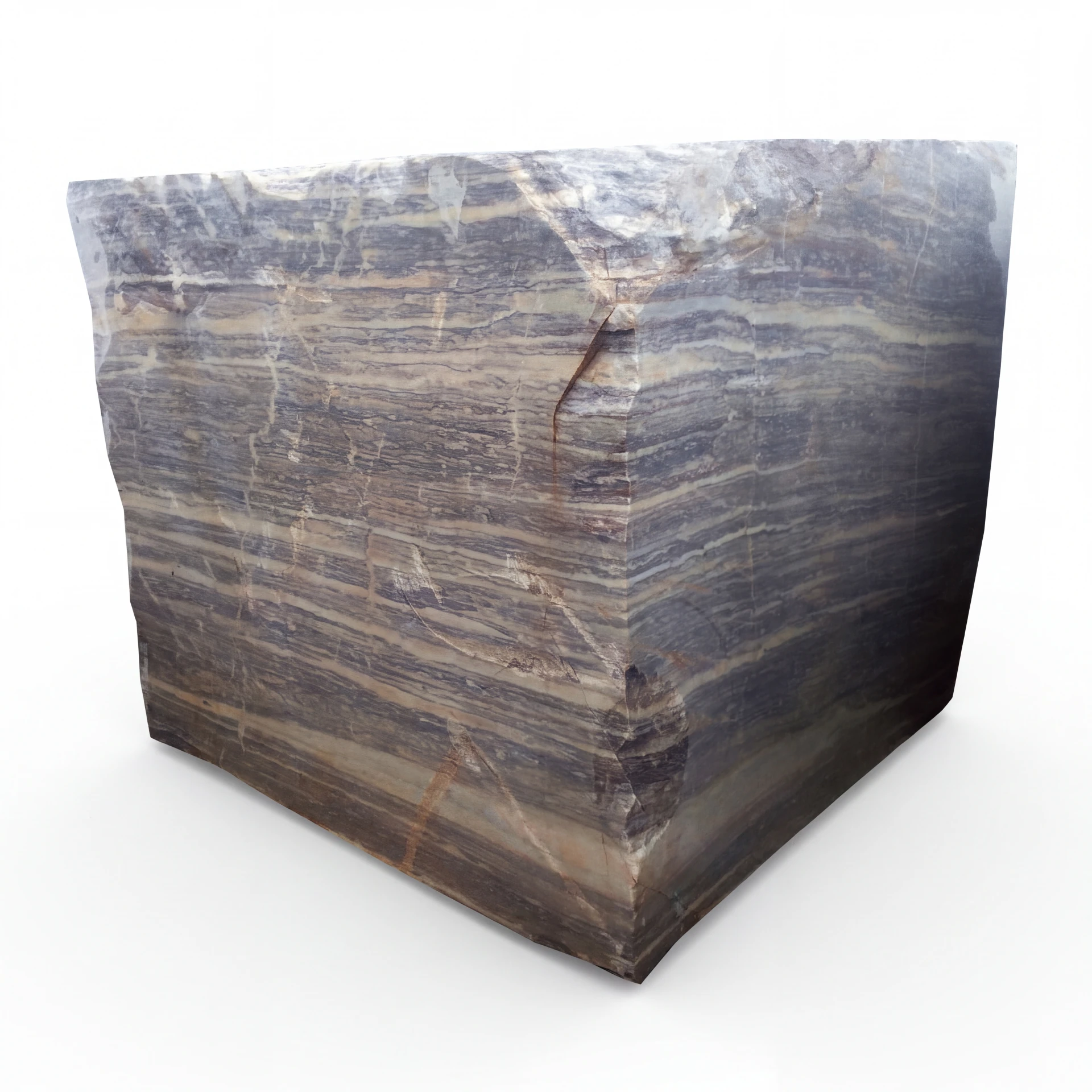 Blackberry Mermer Vein Cut Blok
