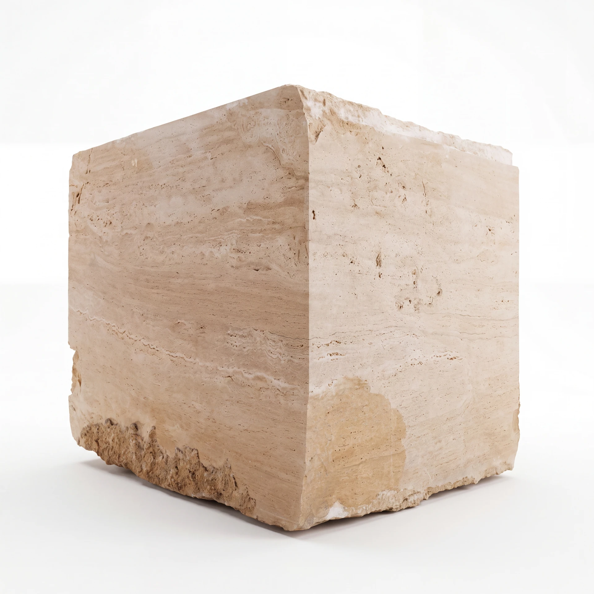 Classic Travertine Vein Cut Block thumbnail 2
