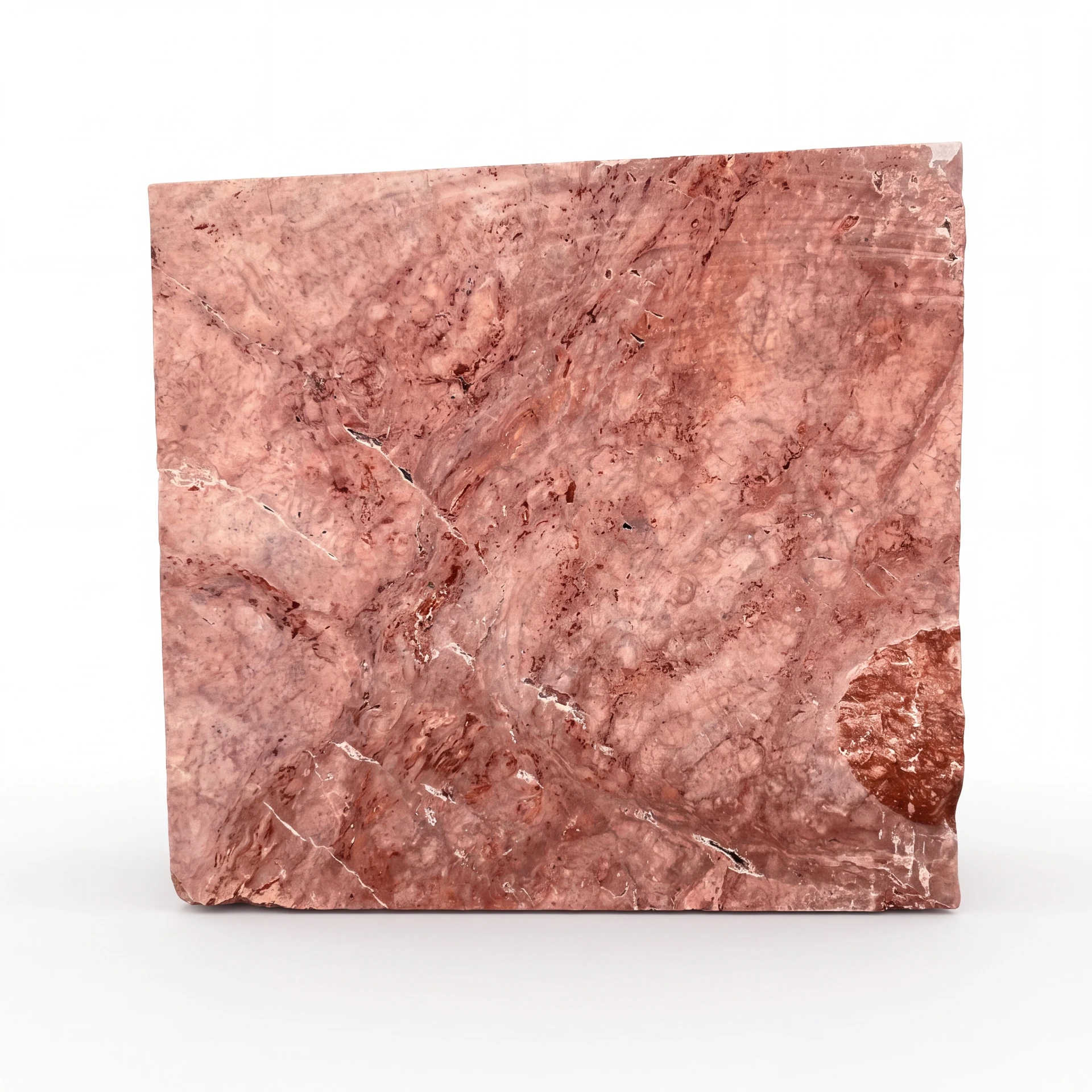 Red Travertine Cross Cut Block