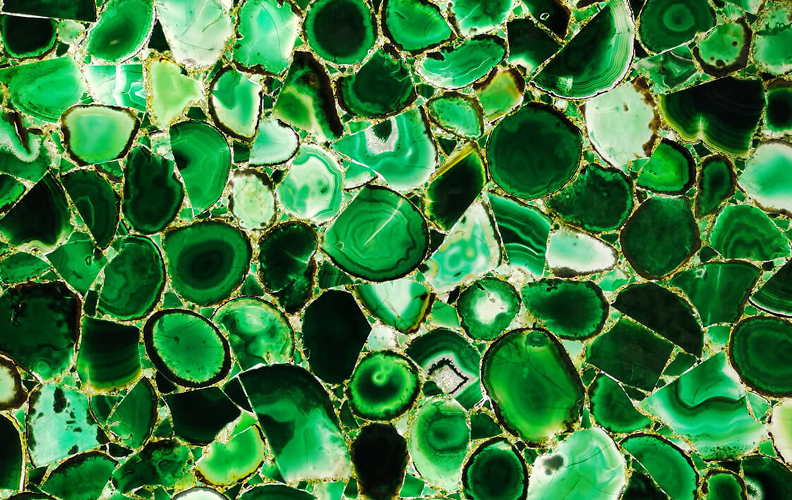 Green Agate Mermer