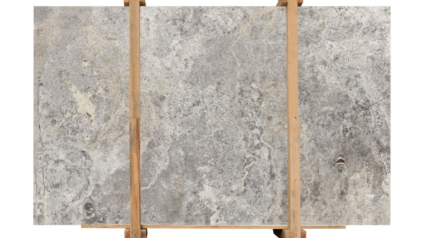 ¿Qué es el travertino, cuáles son sus características y dónde se utiliza? Losa de travertino plateado