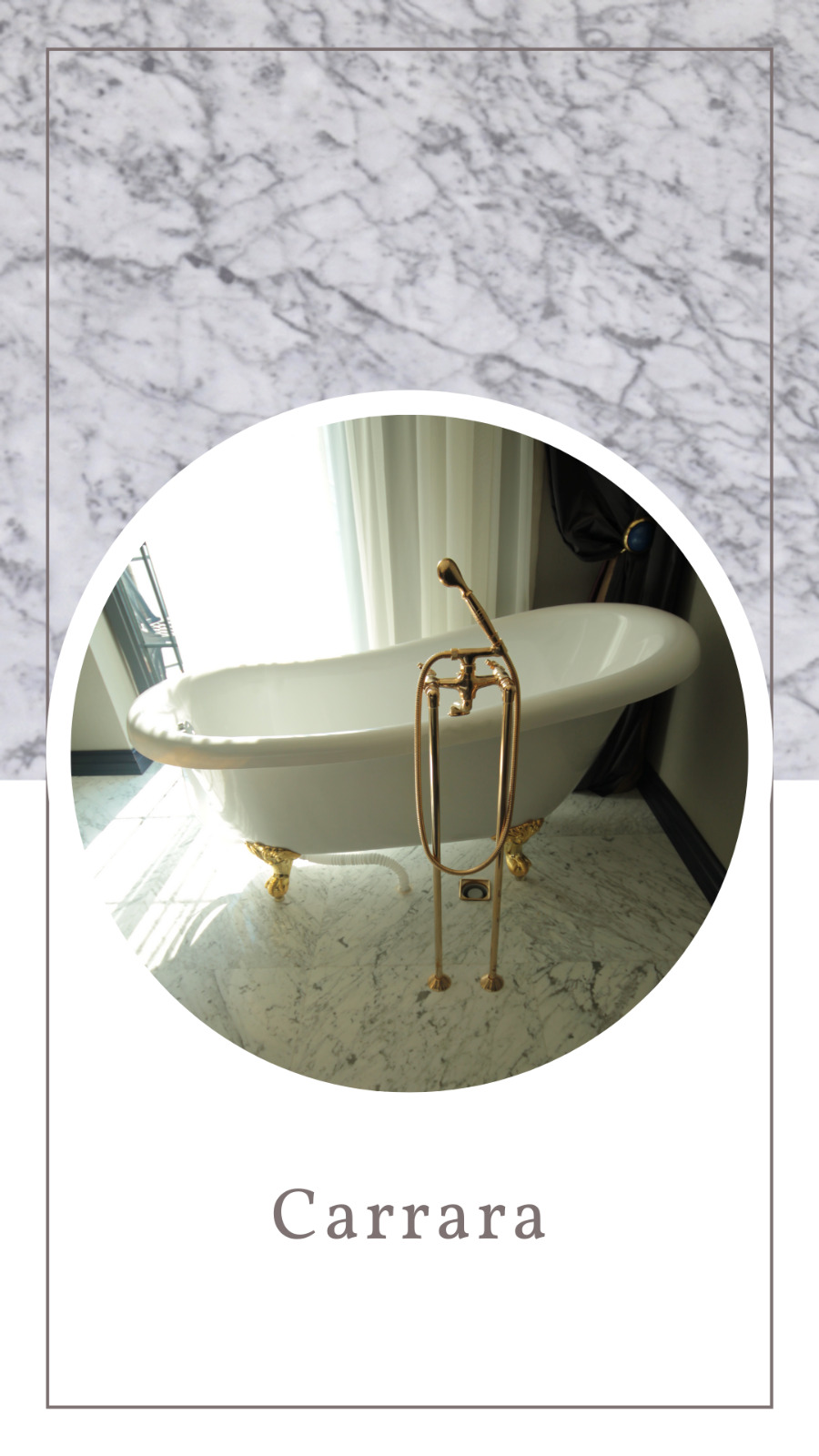 Design your home with white marble tiles