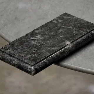 Dark Grey Recessed Bullnose Edge Detail
