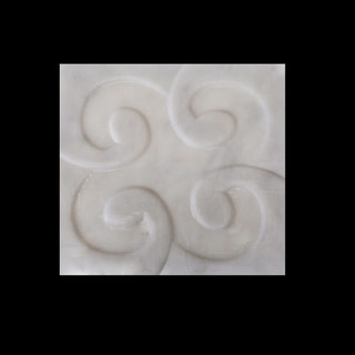 Symmetrical Spiral Scroll Carved Wall Panel Symmetrical Spiral Scroll Carved Wall Panel