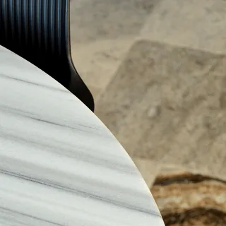 Curved Fluted Edge Detail