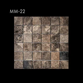 Dunkles Quadrat-Rastermosaik