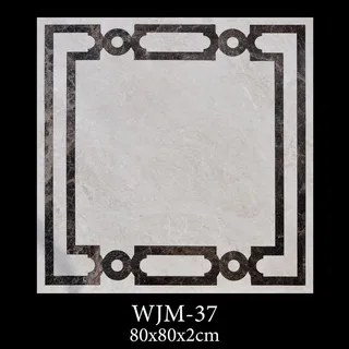 Azulejo de Chorro de Agua con Marco Geométrico Rectangular thumbnail 2