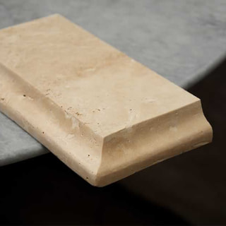 Détail de Bord Doucine Beige