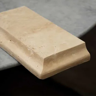 Beige Ogee Edge Detail