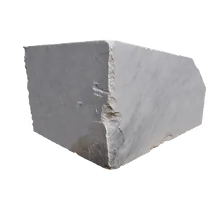 Blue Bahia Afyon Grey Marble Block