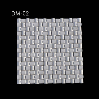 Light Grey Convex Relief Mosaic Light Grey Convex Relief Mosaic