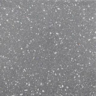Carreau de Terrazzo Dense Gris Moyen