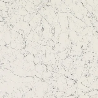 White Attica Quarz-Arbeitsplatte | Caesarstone