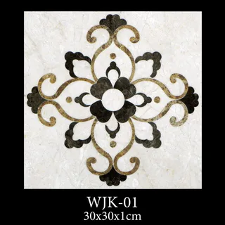 Ornate Symmetrical Scrollwork Waterjet Diamond thumbnail 2