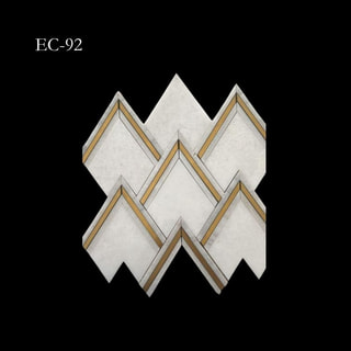 Interlocking Chevron Mosaic