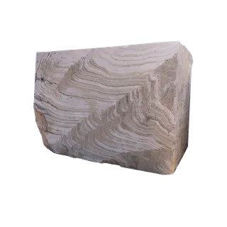 River Travertine Block