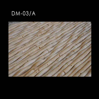 Panneau de Mosaïque en Relief Linéaire Tissé Beige Dm-03/A Panneau de Mosaïque en Relief Linéaire Tissé Beige Dm-03/A