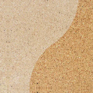 Carreau Terrazzo Bicolore Courbé SM-SD