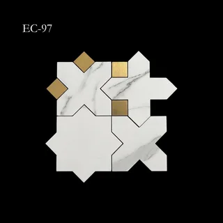 Eight-Pointed Star and Square Insert Pattern