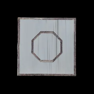 Motif Diamant Jet d'Eau à Incrustation Géométrique Octogone et Carré