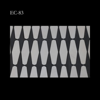 Interlocking Diamond and Elongated Hexagon Pattern