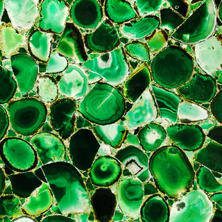 Green Agate Gemstone Slab