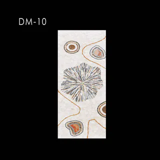 Floral Geometric Mosaic Panel