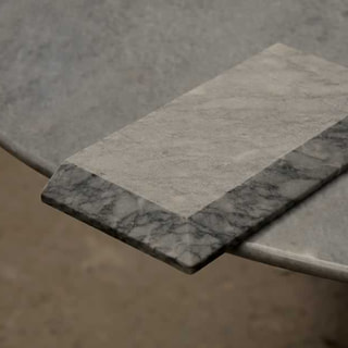 Détail de Bord Biseauté Gris Affiné