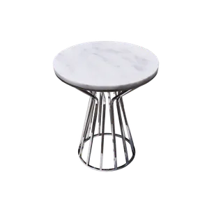Arcobaleno Circular Top Spindle Base Coffee Table