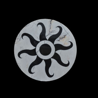 Dairesel Güneş Işınlı Waterjet Madalyon Dairesel Güneş Işınlı Waterjet Madalyon