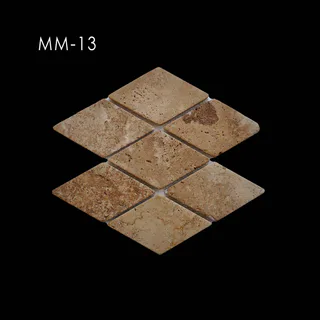 Mosaïque Géométrique Rhomboïdale