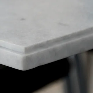 Recessed Channel White Edge Detail