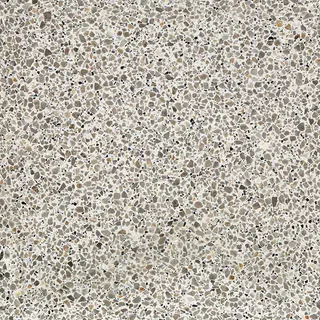 Carreau Terrazzo à Fins Éclats Blanc Cassé