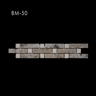 Mosaïque Bordure à Blocs Rectangulaires Alternés